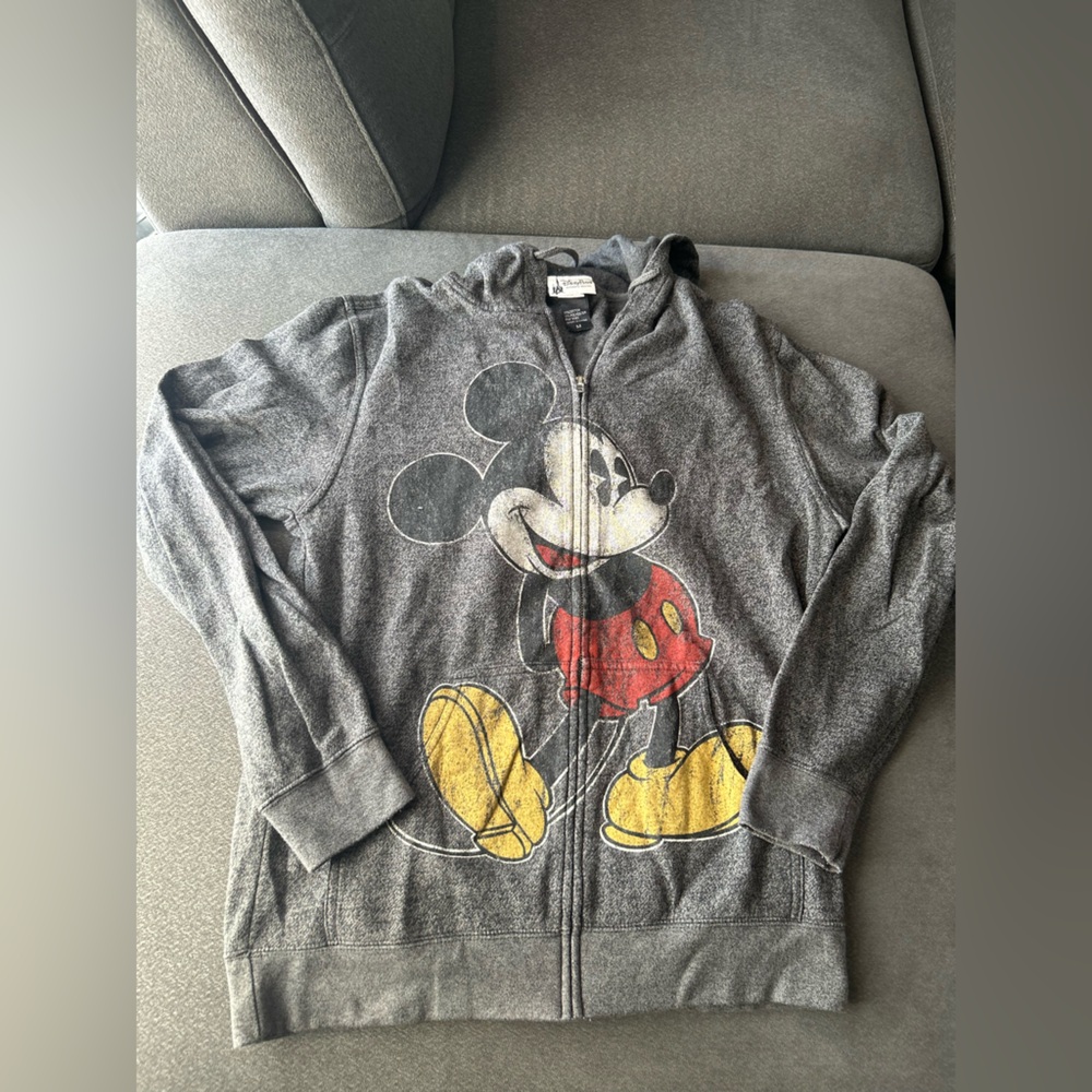 Disney Parks Exclusive Zip Up Hoodie